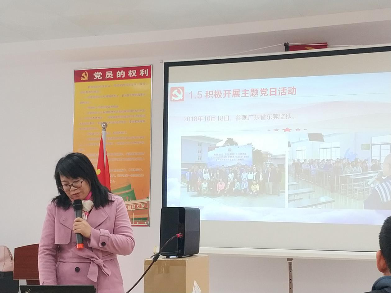 太阳集团官网党总支召开党支部书记述职报告会2.png